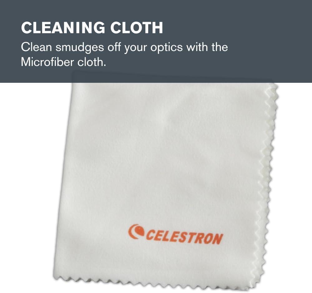 imageCelestron  PowerSeeker Telescope Accessory Kit  Includes 2X 125 Kellner Eyepieces 3 Colored Telescope Filters and Cleaning Cloth  Telescope Eyepiece Kit for BeginnersEQ Accessory Kit