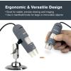 imageCelestron Labs Digital 2MP Handheld Microscope  20x200x Magnification  Software Captures Photos Videos  LED Lighting amp Polarizing Filter  Stand Included  Compatible with Windows amp MacDeluxe Handheld Digital Microscope