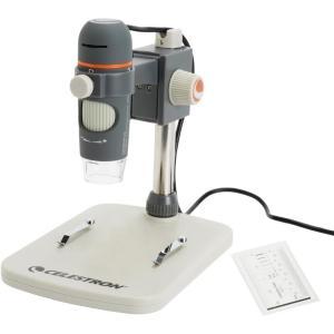 imageCelestron Labs Digital 2MP Handheld Microscope  20x200x Magnification  Software Captures Photos Videos  LED Lighting amp Polarizing Filter  Stand Included  Compatible with Windows amp MacHandheld Digital Microscope Pro